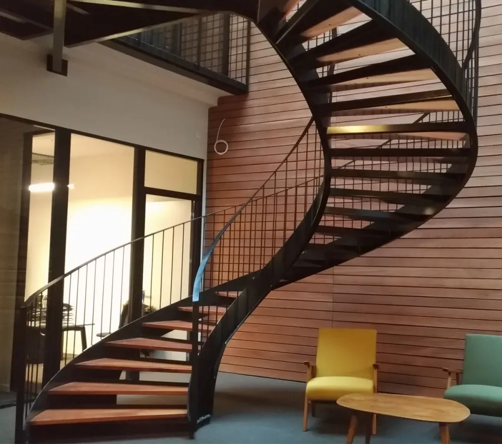escalier en rond